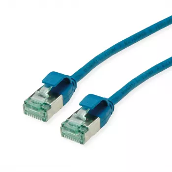 ROLINE RM U/FTP Patchkabel Cat.6A Class EA Slim Blau 3m 21.45.3346