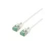 ROLINE RM U/FTP Patchkabel Cat.6A/Class EA SLIM Weiß 0,5m - FTP (21.45.3362)