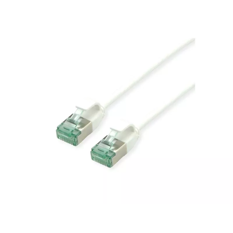 ROLINE RM U/FTP Patchkabel Cat.6A Class EA Slim Weiß 1m 21.45.3363