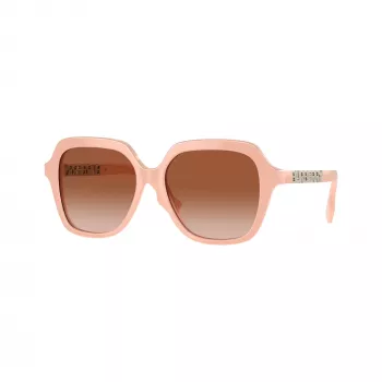 Burberry BE4389-406113 Damen-Sonnenbrille, Dunkel-Havanna-Fassung, Braune Gradient-Gläser, 55/16/140 mm