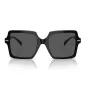 Versace VE4441 GB1-87 Damen-Sonnenbrille, eckig, Schwarz/Grau, 55mm