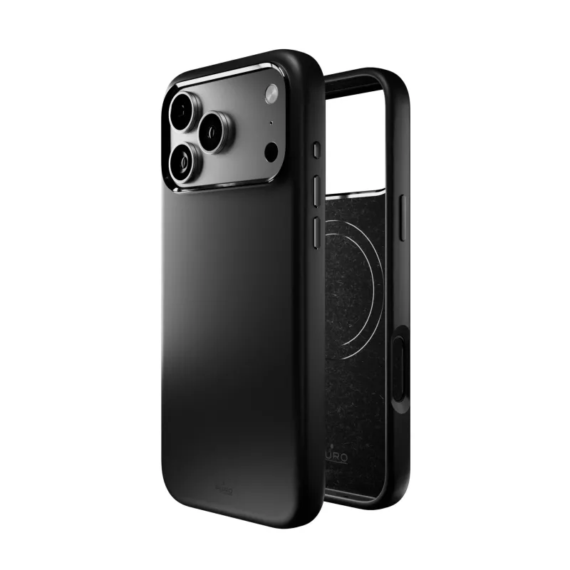PURO Icon Magnetic Hülle für Apple iPhone 17 Pro Max Schwarz MagSafe-kompatibel