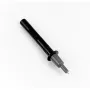 HT Instruments 404-IECN 4mm Bananenstecker auf Buchse Sicherheitsadapter, CAT III 1000V / CAT IV 600V, 32A, Schwarz 1003020