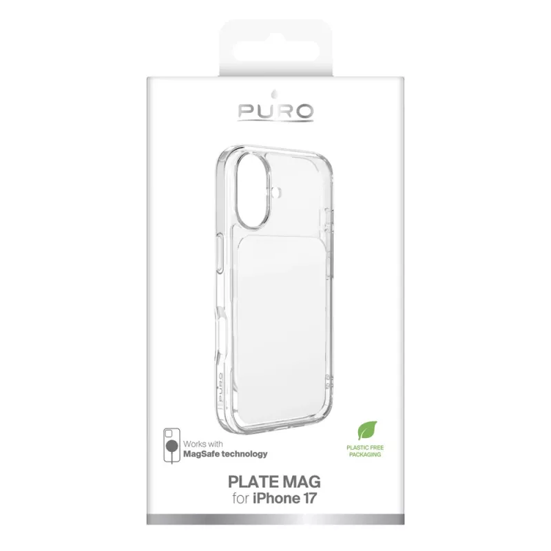 SBS Mobile Transparente Hülle für Apple iPhone 17 - Transparente TPU-Rückseitenabdeckung PUIPC1763CLEARMWHI