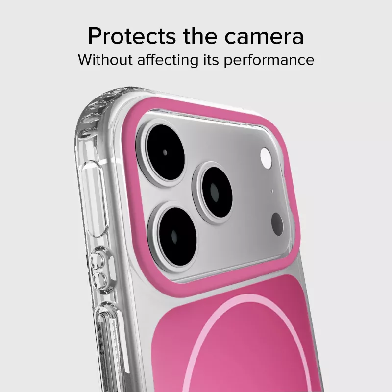 SBS Block Hülle für iPhone 18 Pro Max, MagSafe-kompatibel, Pink