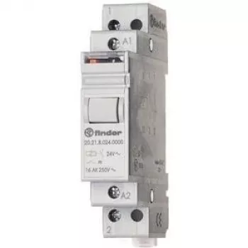 Finder Impulsrelais 16A 250V 1NO 24V AC DIN-Schiene 20.21.8.024.4000