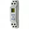 FINDER 127100240000 Digitale programmierbare Zeitschaltuhr, 1 Wechsler 16A, 24V AC/DC, DIN-Schiene