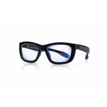 SHADEZ Blue Light Black Teeny Kinder-Blaulichtfilterbrille, 3-7 Jahre
