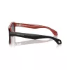 Giorgio Armani Herren-Sonnenbrille eckig AR8209 6069B1 Mattschwarz Dunkelgrau 54mm