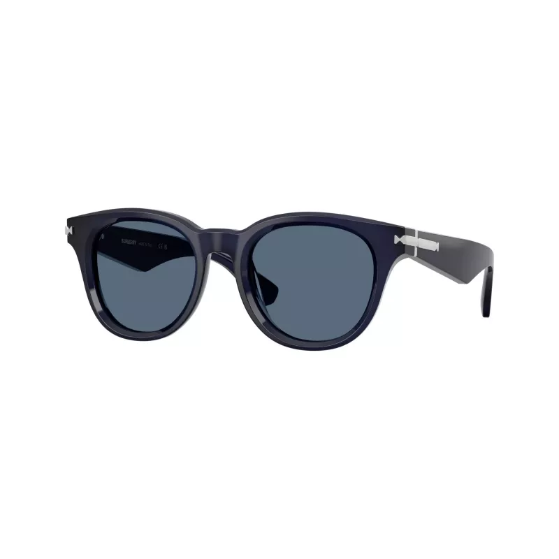 Burberry BE4439-412080 Herren-Sonnenbrille, quadratisch, Acetat, Havana/Dunkelgrau, 51mm