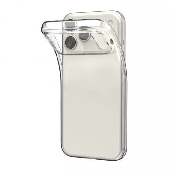 PURO Cover Apple iPhone 17 Pro Max Transparent TPU Ultra-Slim 0,3 Nude