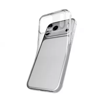 PURO Cover Apple iPhone 17 Pro Max Transparent TPU Ultra-Slim 0,3 Nude