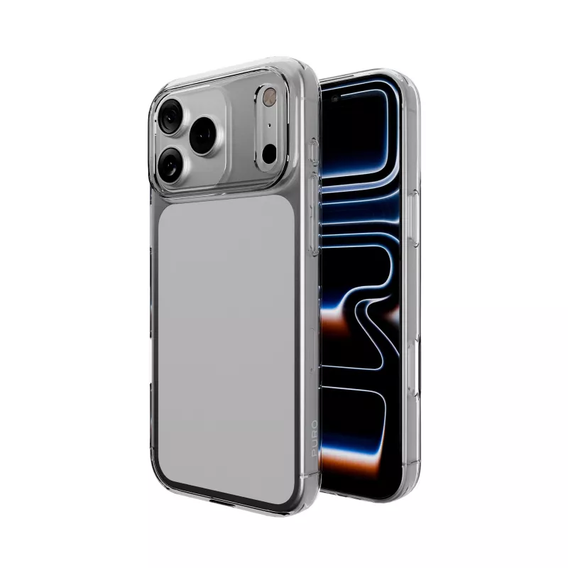 PURO Cover Apple iPhone 17 Pro Max Transparent TPU Ultra-Slim 0,3 Nude