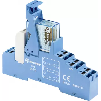 Finder 48.P8.7.024.4050 Schnittstellenrelais 24 V DC 2 CO 10 A