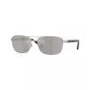 Burberry BE3163-10056G Herren Piloten-Sonnenbrille, schwarzes Gestell, graue Gradient-Gläser, 60/17/140 mm