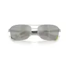 Burberry BE3163-10056G Herren Piloten-Sonnenbrille, schwarzes Gestell, graue Gradient-Gläser, 60/17/140 mm