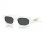 Versace Unisex-Sonnenbrille VE4489U31487 Schwarz/Grau 55-18-145