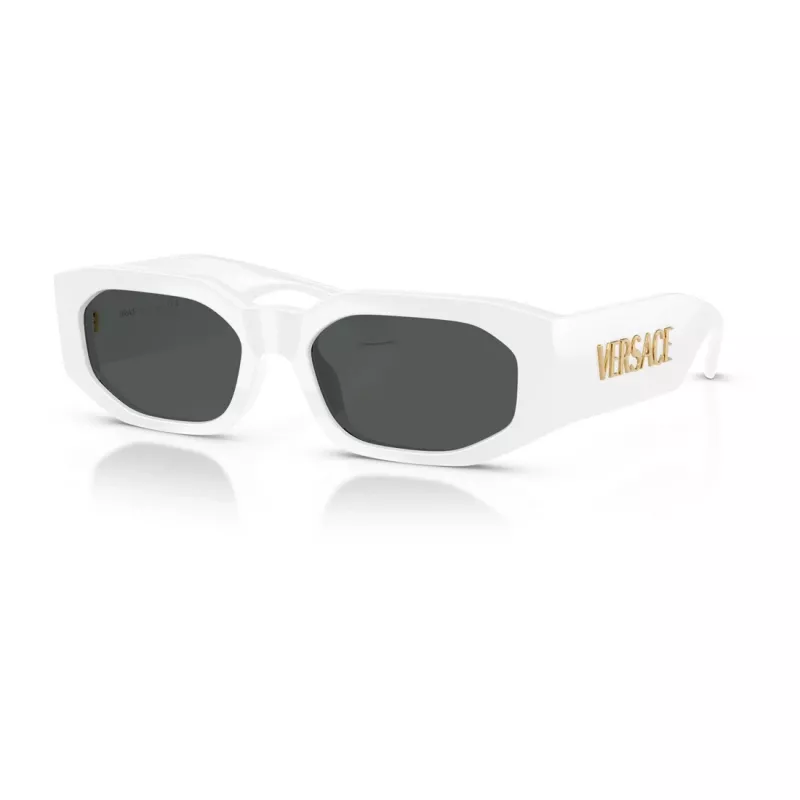 Versace Unisex-Sonnenbrille VE4489U31487 Schwarz/Grau 55-18-145