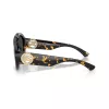 Burberry BE4479U Damen Cat-Eye-Sonnenbrille, Light Havana Rahmen, Graue Gradient Gläser, 58mm BE4479U41066G