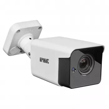Grothe AHD Bullet-Kamera PLUS 2,7-12mm Varifokalobjektiv 1080p Full HD Überwachungskamera für den Außenbereich mit 40m IR-Nachtsicht, IP66 Metallgehäuse, 1096/406