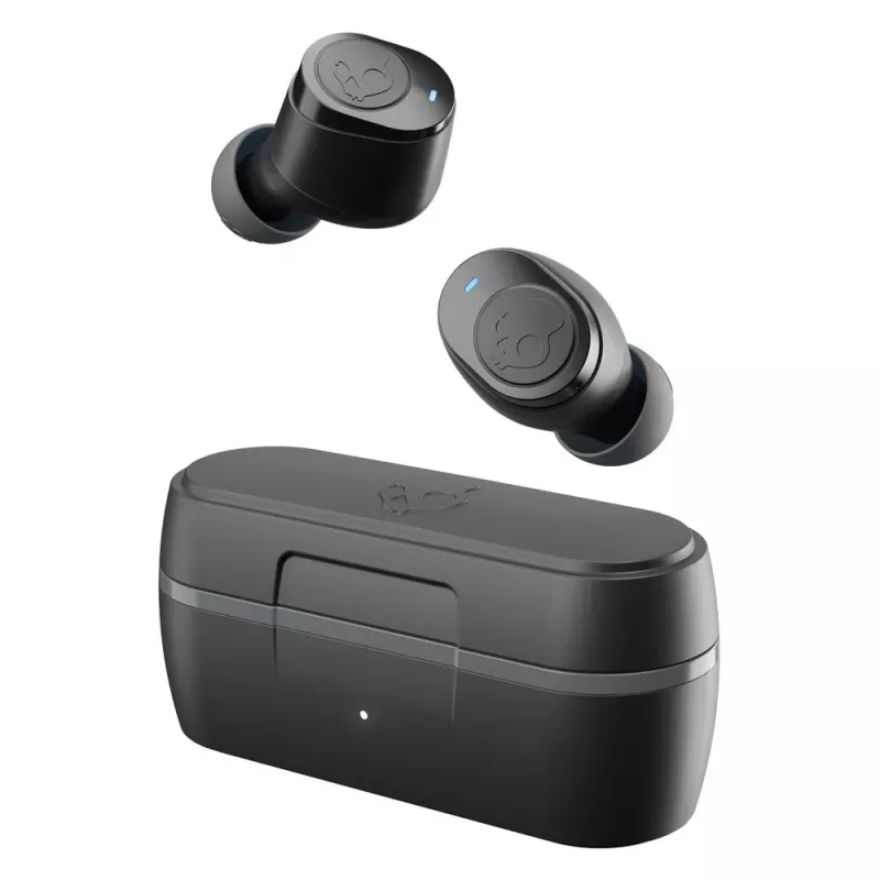 Skullcandy Jib True True Wireless Ohrhörer mit Mikrofon, Bluetooth 5.0, Passive Noise Isolation, True Black (S2JTW-N740)