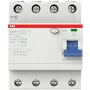 ABB F204AS-63/0.3 Fehlerstrom-Schutzschalter 4P 63A 300mA Typ A 2CSF204201R3630