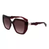 LIU JO Damen-Sonnenbrille LJ788S-601 Schwarz/Grau Verlauf 52-19-140