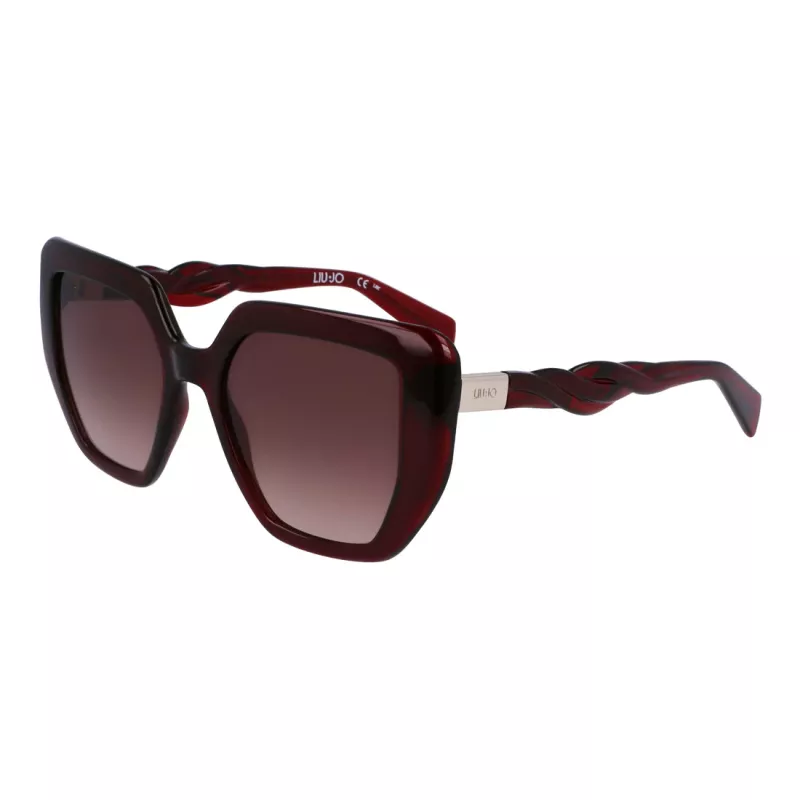LIU JO Damen-Sonnenbrille LJ788S-601 Schwarz/Grau Verlauf 52-19-140