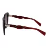 LIU JO Damen-Sonnenbrille LJ788S-601 Schwarz/Grau Verlauf 52-19-140
