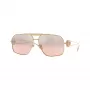 Versace VE2269-10027E Damen-Sonnenbrille, Blassgoldenes Gestell, Braune Gradient-Gläser, 60/14/140 mm
