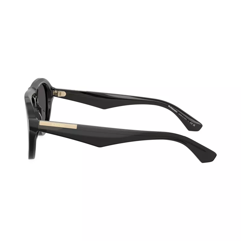 Burberry Herren BE4437U eckige Sonnenbrille, Havana/Dunkelgrau, 55mm BE4437U411287