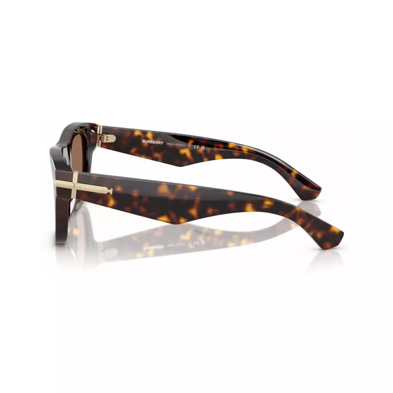 Burberry Herren BE4438U300273 Sonnenbrille, Havana Rahmen, Braun Gradient Gläser, 53/19/145 mm