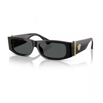 Versace Unisex-Sonnenbrille VE4476UGB187 54mm Schwarz/Grau