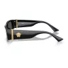 Versace Unisex-Sonnenbrille VE4476UGB187 54mm Schwarz/Grau