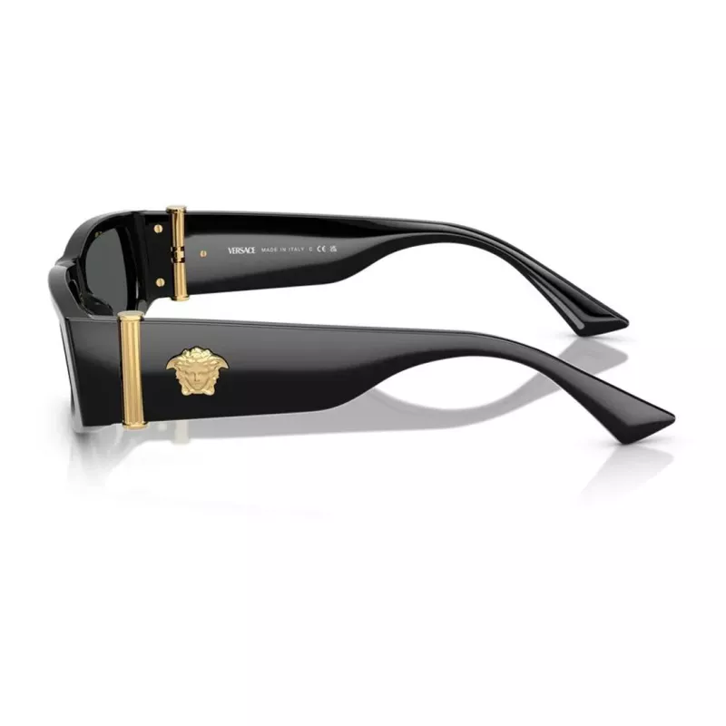 Versace Unisex-Sonnenbrille VE4476UGB187 54mm Schwarz/Grau