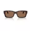 Burberry BE4443-300273 Damen Cat-Eye-Sonnenbrille, Havana-Rahmen, Braune Gradient-Gläser, 55mm