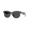 Burberry BE4432U414787 Damen-Sonnenbrille, Eckig, Dark Havana/Dark Grey, 54/19/140 mm