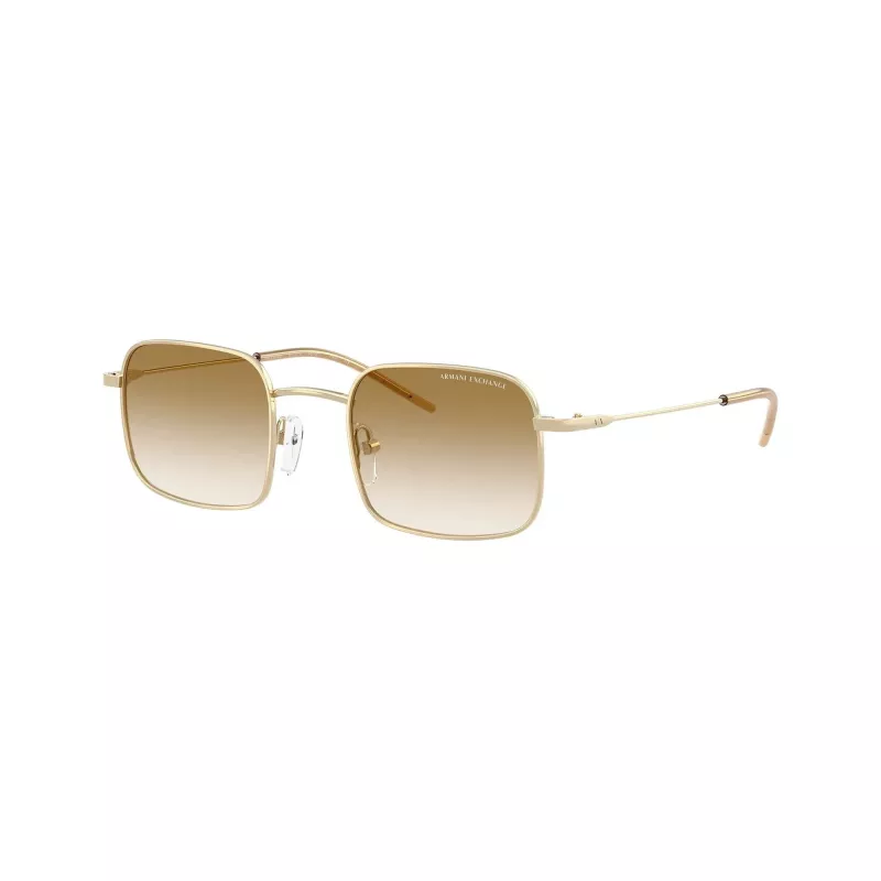 Armani Exchange Damen-Sonnenbrille AX2055S 611013 Transparent Grau/Grau Verlauf 46-21-140