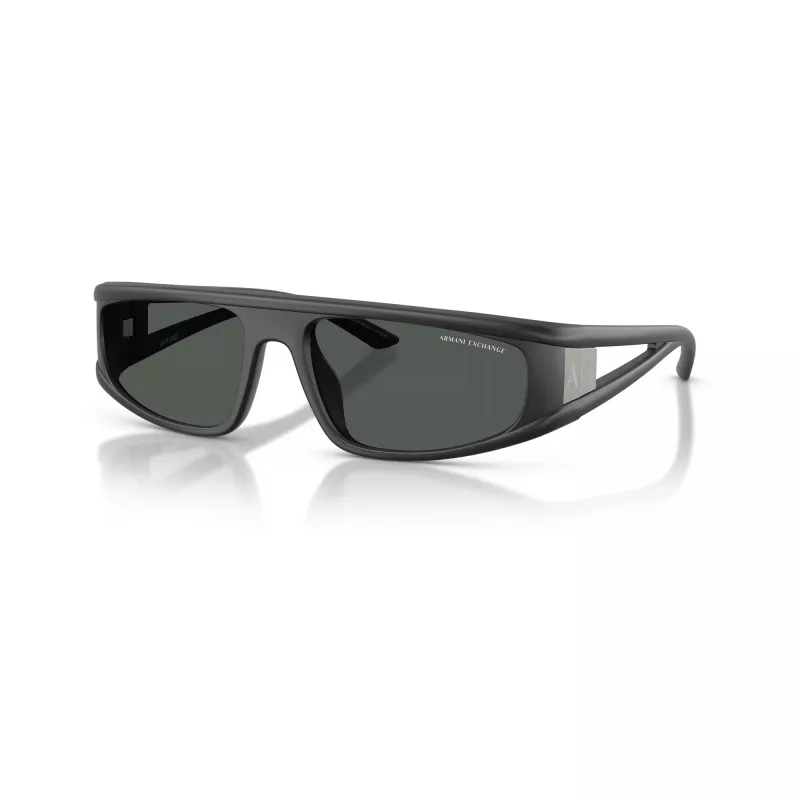 Armani Exchange Herren-Sonnenbrille AX4159SU83848 Mattschwarz/Dunkelgrau 59mm
