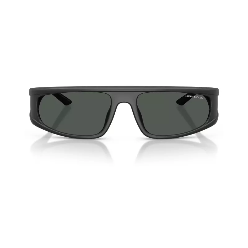 Armani Exchange Herren-Sonnenbrille AX4159SU83848 Mattschwarz/Dunkelgrau 59mm