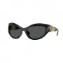 Versace VE4485-GB1-87 Damen-Sonnenbrille Schwarz/Grau 59mm