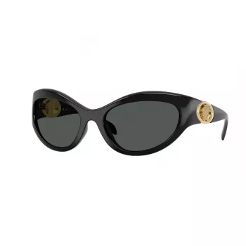 Versace VE4485-GB1-87 Damen-Sonnenbrille Schwarz/Grau 59mm