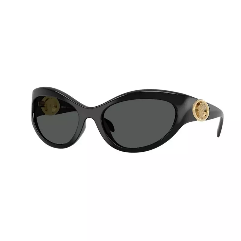 Versace VE4485-GB1-87 Damen-Sonnenbrille Schwarz/Grau 59mm