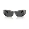 Burberry BE4450U414787 Damen-Sonnenbrille Dark Havana/Dark Grey 54/19/140 mm