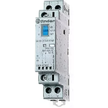 Finder Installationsschütz 24V AC/DC, 1NO+1NC, LED 22.32.0.024.4540