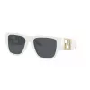 Versace VE4403-314-87 Damen Cat-Eye-Sonnenbrille, graue Gläser, 57mm