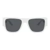 Versace VE4403-314-87 Damen Cat-Eye-Sonnenbrille, graue Gläser, 57mm