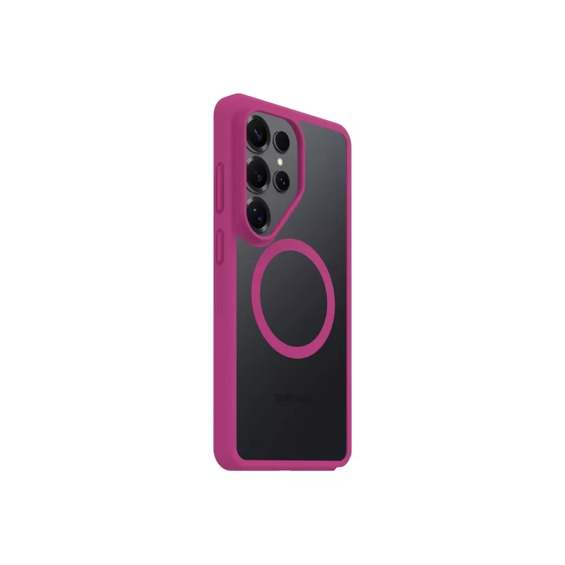 OtterBox React Series Hülle für Samsung Galaxy S26 Ultra – Transparent/Pink mit MagSafe 77-99946