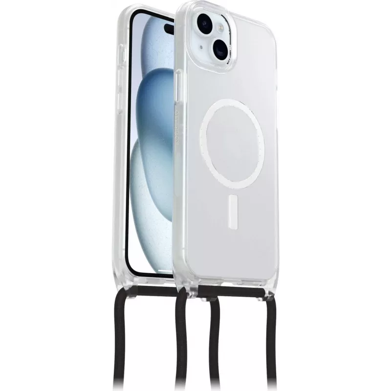 OtterBox React Series Rückseitenabdeckung für Apple iPhone 15 Plus - MagSafe-kompatibel - Transparent 77-93579