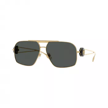 Versace VE2269-100287 Damen-Sonnenbrille Gold/Grau 60/14/140 mm